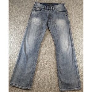 Silver Jeans Men's Zac Relaxed Straight Fit Boot Cut Stretch 32x32* Selvedge